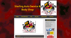 Desktop Screenshot of marylandbodyshop.com